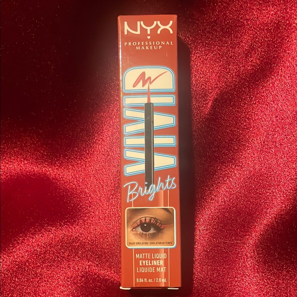 🌮 New NYX Vivid Brights Matte Liquid Eyeliner